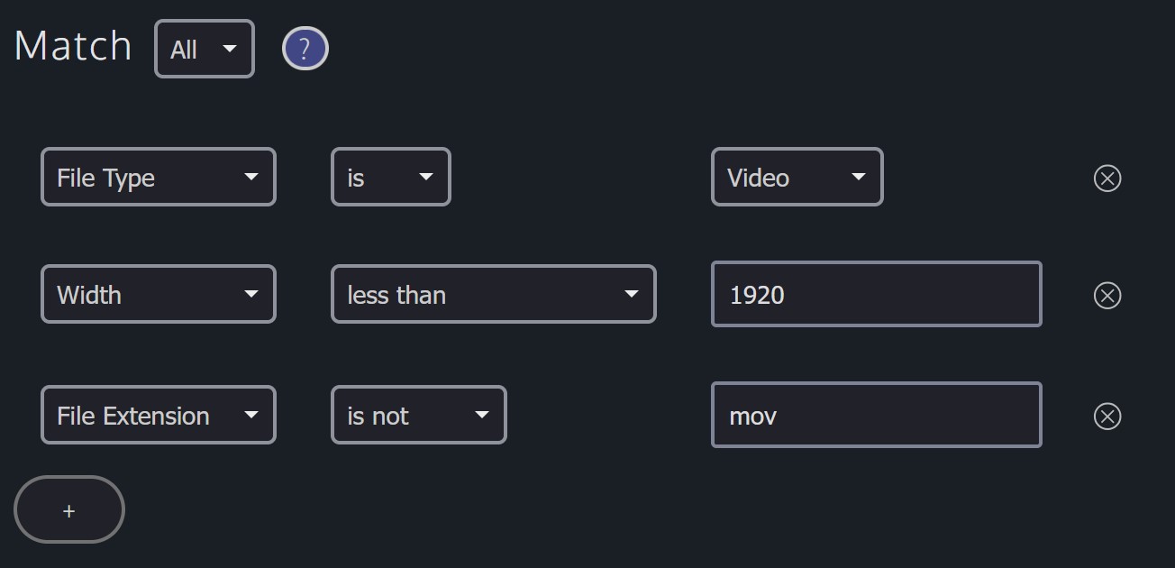 Workflow Matches